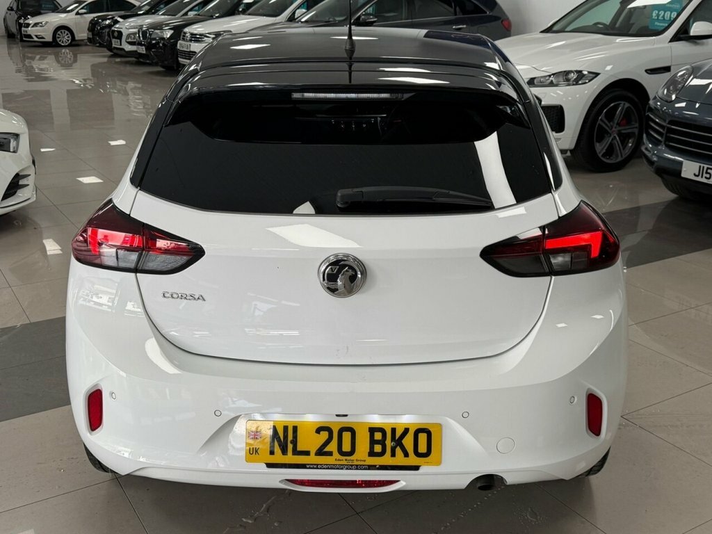 Vauxhall Corsa 1.2L Elite Nav Premium NL20BKO White #6