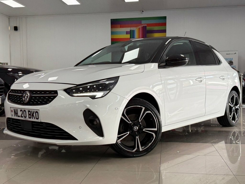 Vauxhall Corsa 1.2L Elite Nav Premium NL20BKO White