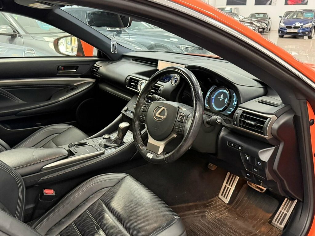 Lexus RC 300H Luxury U2220 Ulez White #17
