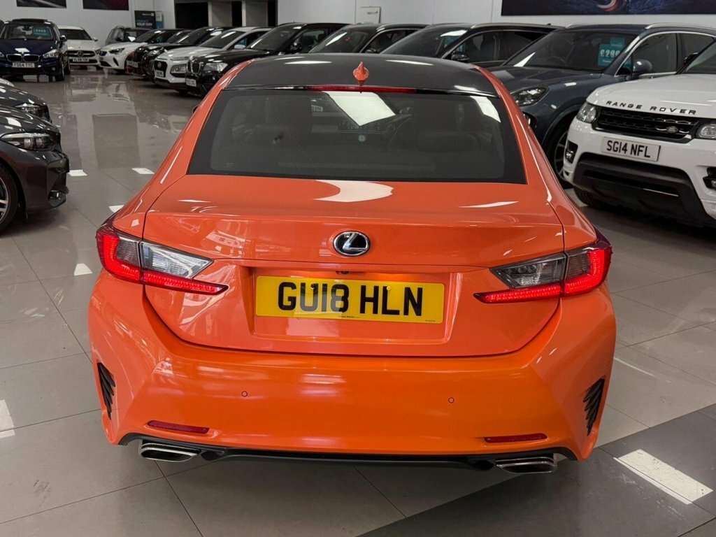 Lexus RC 2.5L F Sport Orange #3