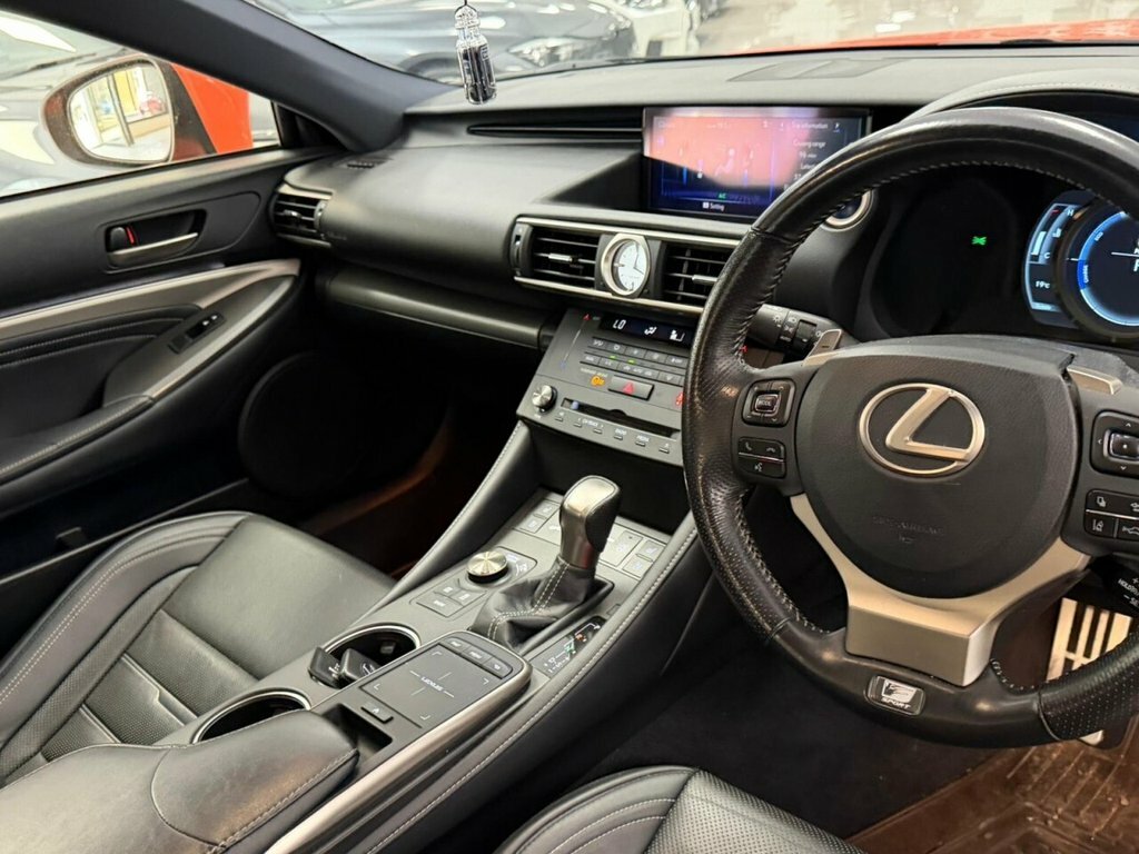 Lexus RC 300H Luxury U2220 Ulez White #27