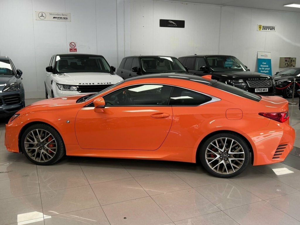 Lexus RC 2.5L F Sport Orange #5