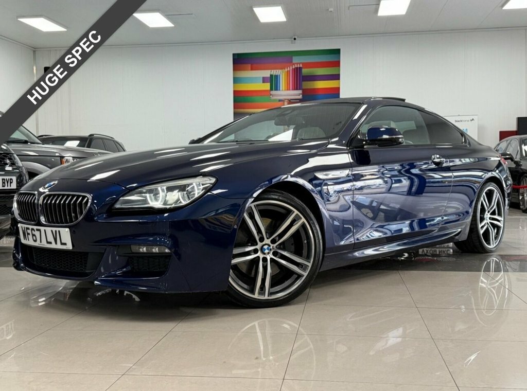 BMW 6 Series Gran Coupe 3L M Sport Blue
