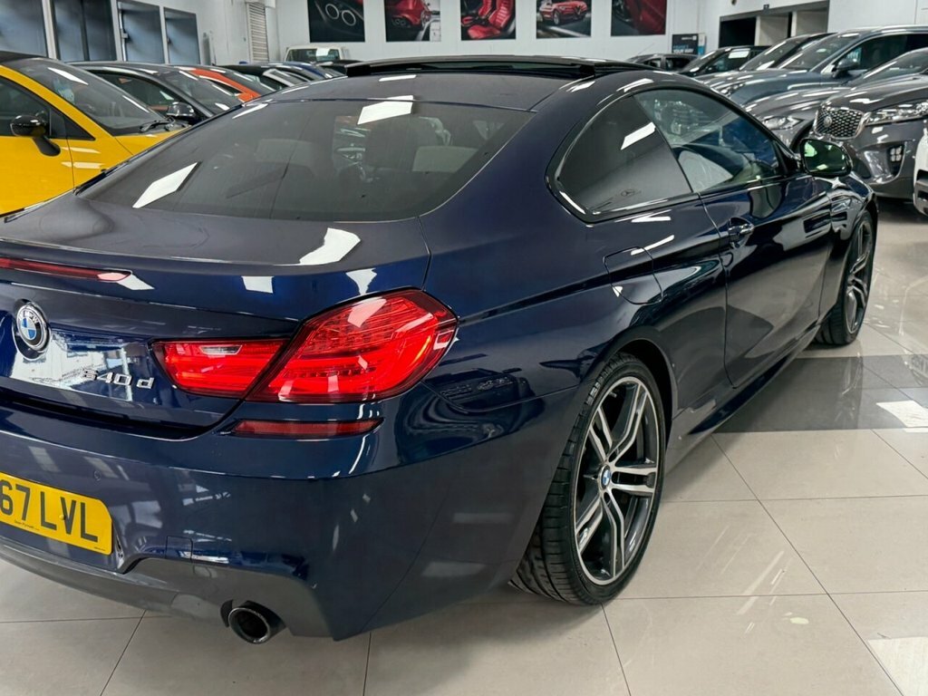 BMW 6 Series Gran Coupe 3L M Sport Blue #6