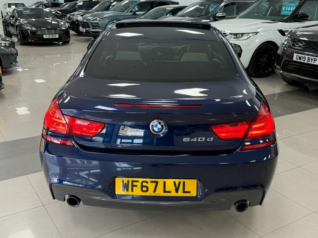 BMW 6 Series Gran Coupe 3L M Sport Blue #4