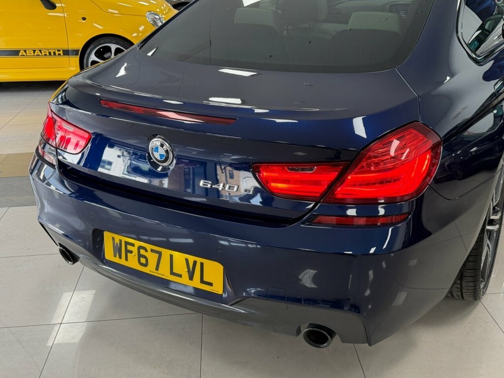 BMW 6 Series Gran Coupe 3L M Sport Blue #6