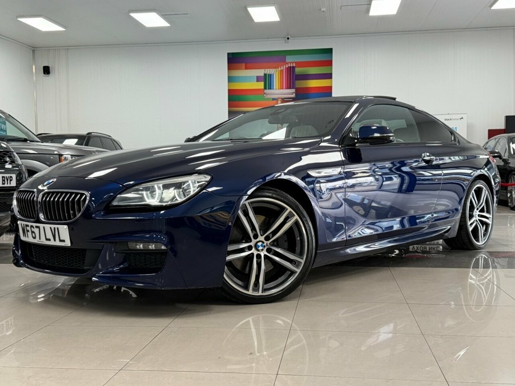 BMW 6 Series Gran Coupe 3L M Sport Blue