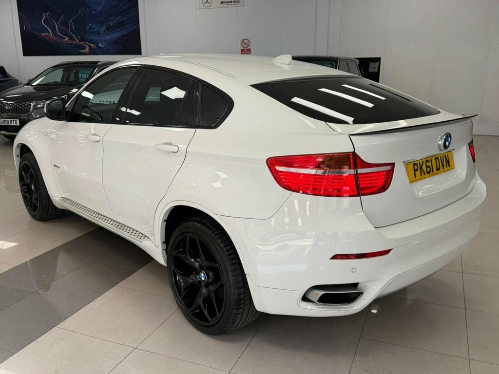 BMW X6 Suv White #5