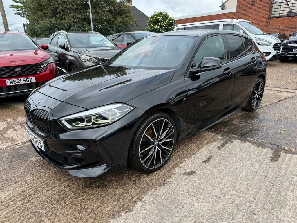 BMW 1 Series Hatchback 2.0 118D M Sport Euro 6 Ss 2020 Black #4