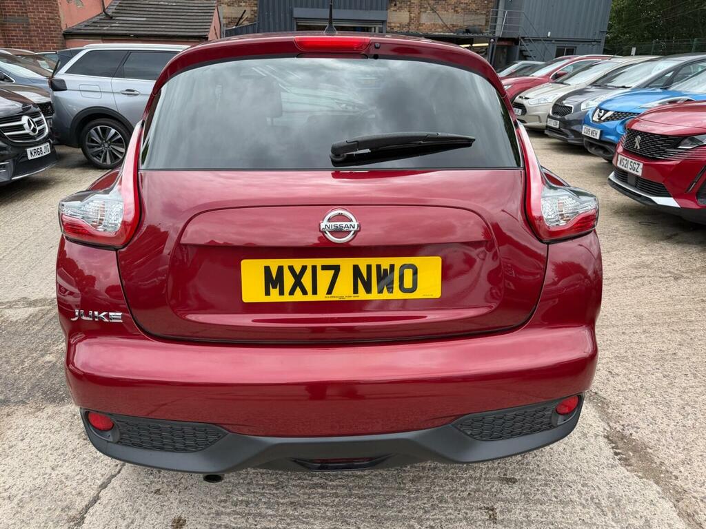 Nissan Juke Suv 1.6 Tekna Xtron Euro 6 201717 MX17NWO Red #6
