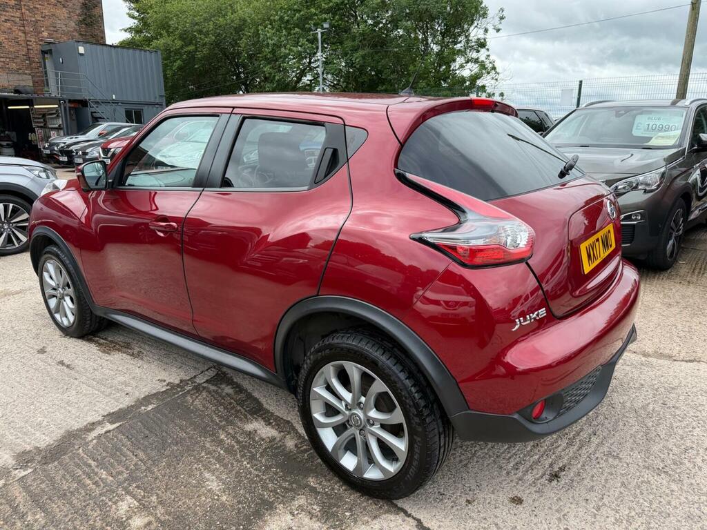 Nissan Juke Suv 1.6 Tekna Xtron Euro 6 201717 MX17NWO Red #4