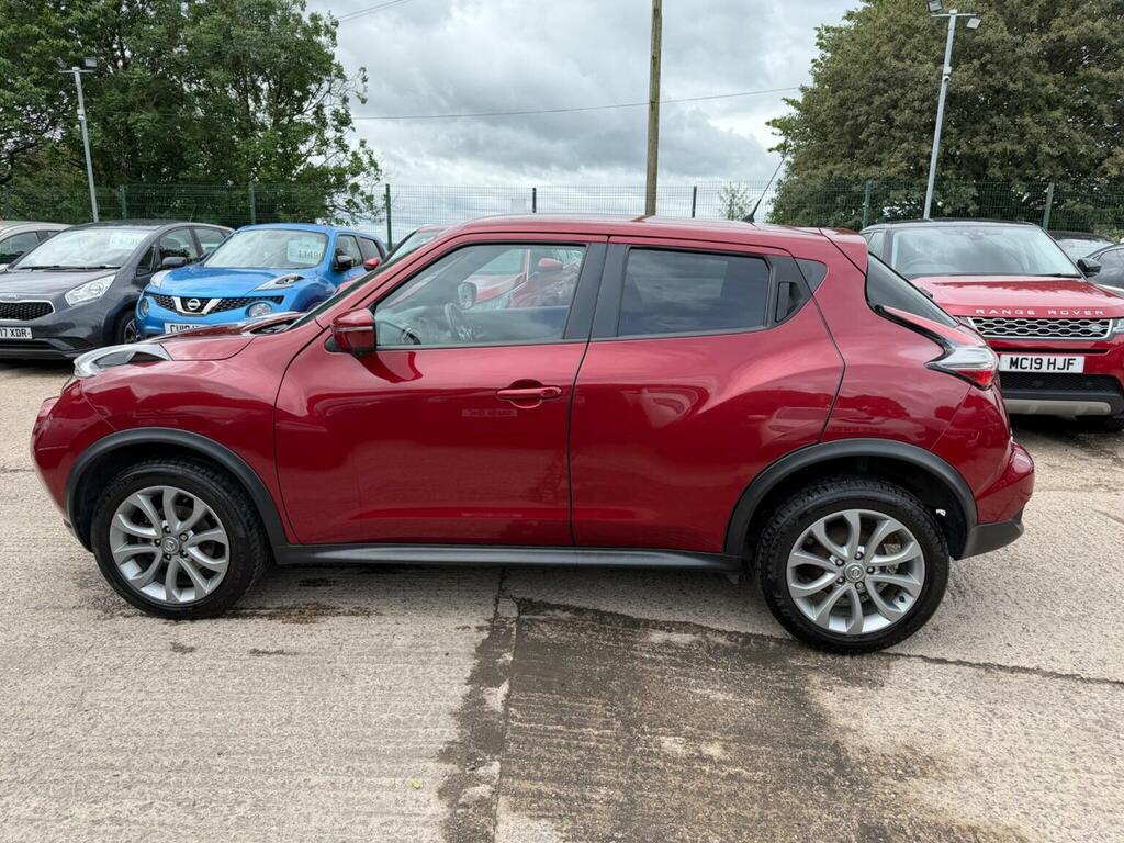 Nissan Juke Suv 1.6 Tekna Xtron Euro 6 201717 MX17NWO Red #5
