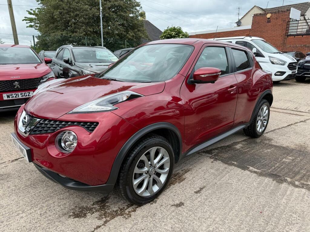 Nissan Juke Suv 1.6 Tekna Xtron Euro 6 201717 MX17NWO Red #3