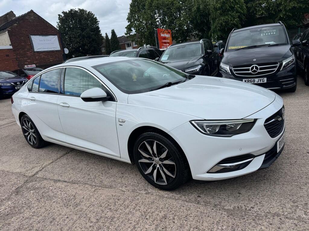 Vauxhall Insignia 1.5I Turbo Sri Grand Sport Euro 6 Ss White