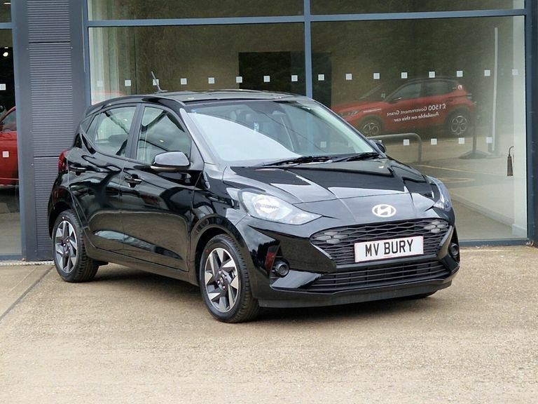Hyundai I10 1.0 63 Advance Nav KV25WKT Black #2