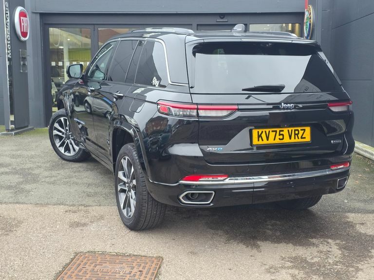 Jeep Grand Cherokee 2.0 Turbo 4Xe Phev Overland Black #5