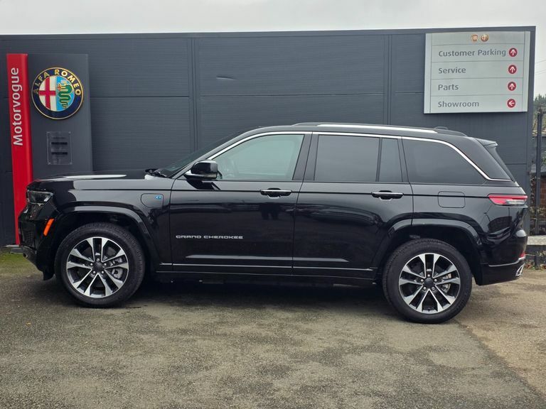 Jeep Grand Cherokee 2.0 Turbo 4Xe Phev Overland Black #4