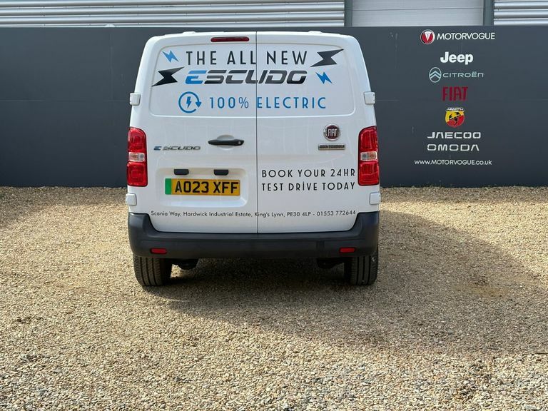 Fiat Scudo 100Kw 50Kwh Tecnico Swb Van White #5