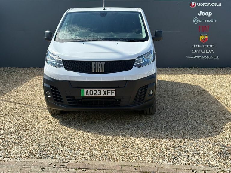 Fiat Scudo 100Kw 50Kwh Tecnico Swb Van White #2