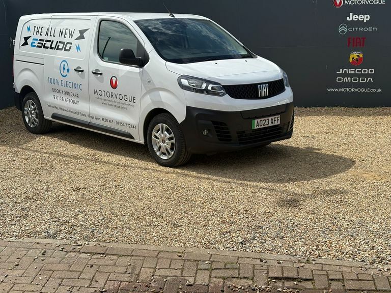 Fiat Scudo 100Kw 50Kwh Tecnico Swb Van White #4