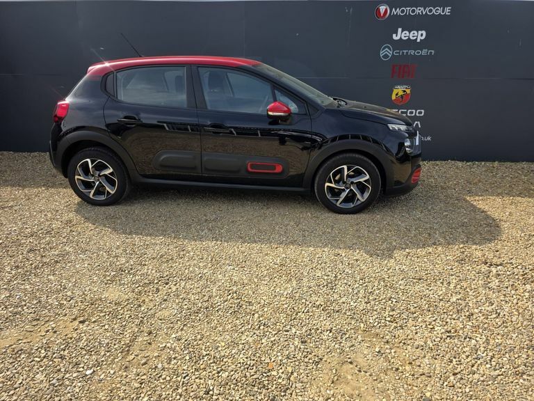 Citroen C3 1.2 Puretech Shine OV21MKF Black #4