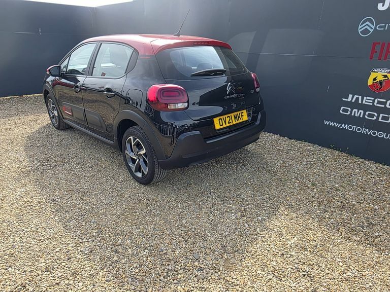 Citroen C3 1.2 Puretech Shine OV21MKF Black #6