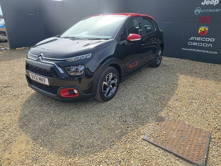 Citroen C3 1.2 Puretech Shine OV21MKF Black #3