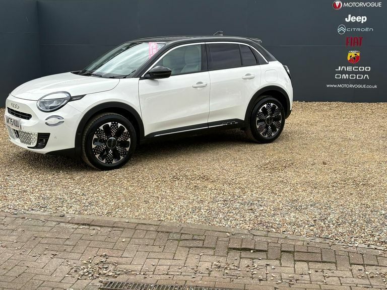 Fiat 600 1.2 Hybrid 48V 136 La Prima Edct-6 AK75KUU White #3