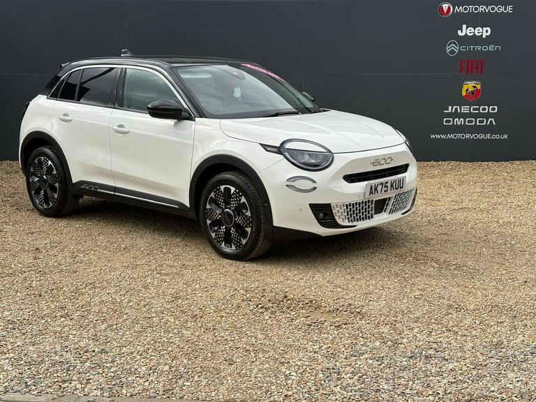 Fiat 600 1.2 Hybrid 48V 136 La Prima Edct-6 White