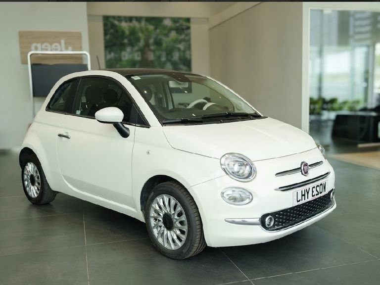 Fiat 500 1.0 Mild Hybrid WO23YHJ White