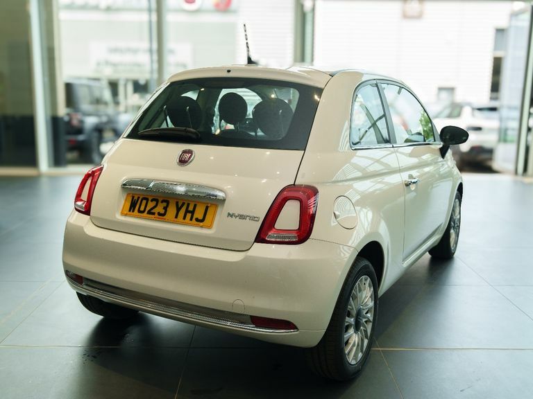 Fiat 500 1.0 Mild Hybrid WO23YHJ White #5