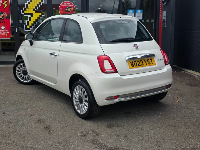 Fiat 500 1.0 Mild Hybrid WO23YST White #5
