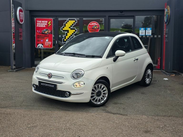 Fiat 500 1.0 Mild Hybrid WO23YST White #3