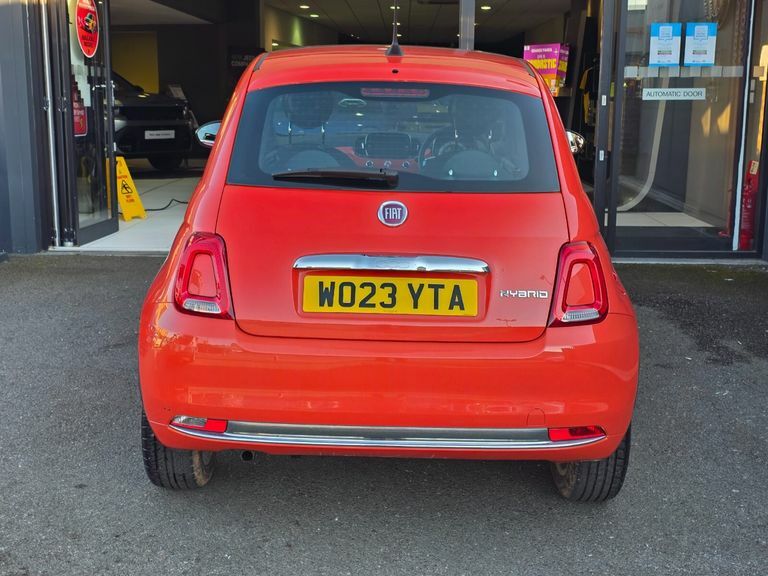 Fiat 500 1.0 Mild Hybrid WO23YTA Orange #6