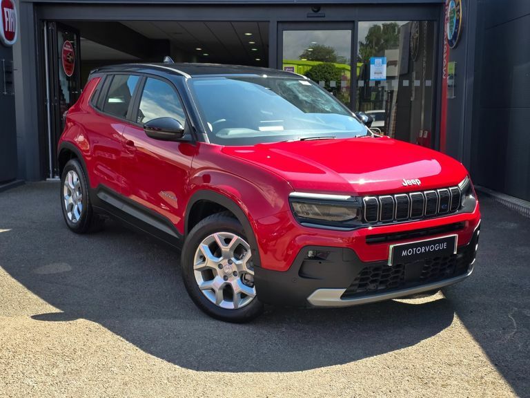 Jeep Avenger 115Kw Altitude 54Kwh Red