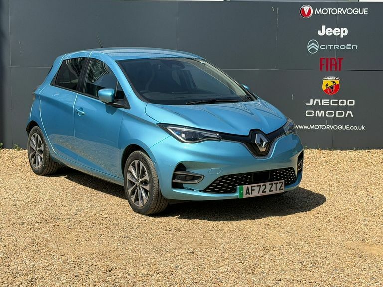 Renault Zoe 100Kw Gt Edition R135 50Kwh Rapid Charge Blue