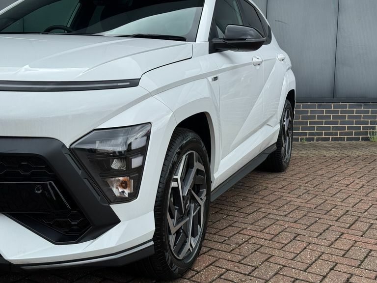 Hyundai Kona 1.6T 138 N Line Dct White #4