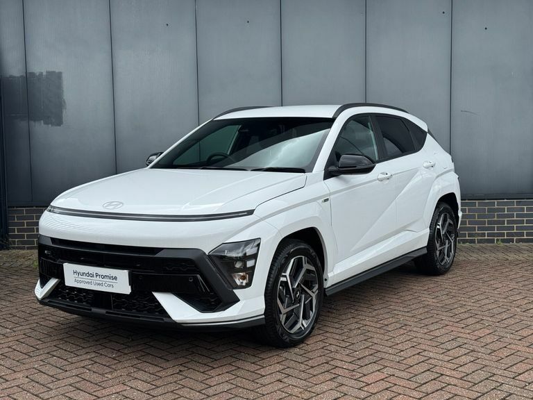 Hyundai Kona 1.6T 138 N Line Dct White #3