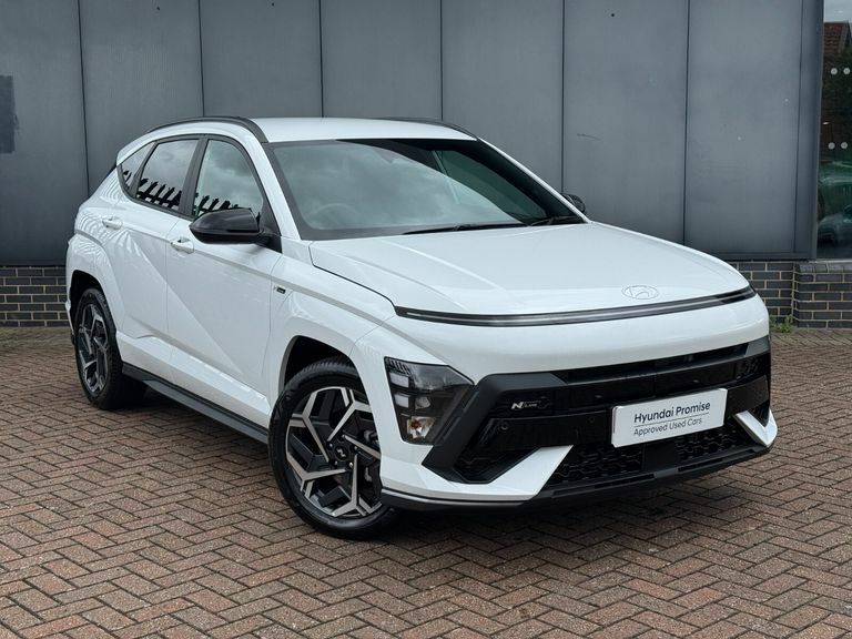 Hyundai Kona 1.6T 138 N Line Dct White