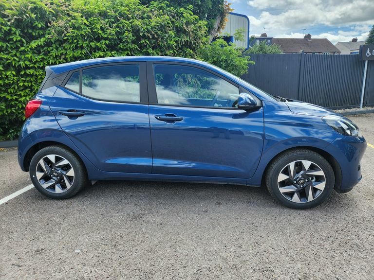 Hyundai I10 1.0 63 Advance Nav AU26WJX Blue #2