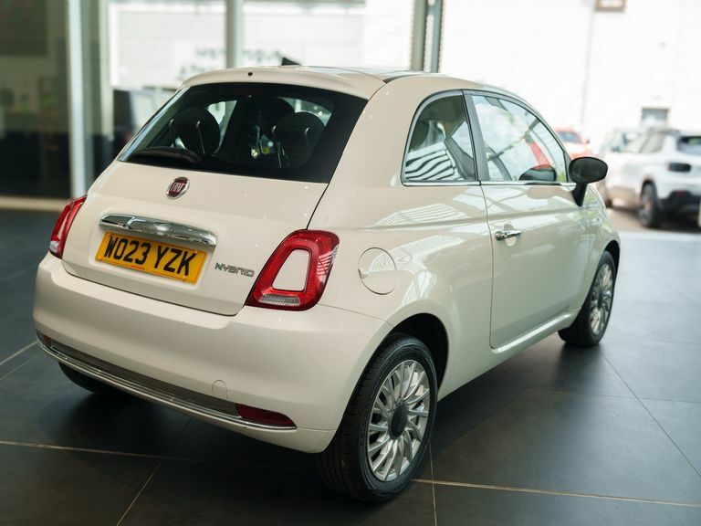 Fiat 500 1.0 Mild Hybrid WO23YZK White #4