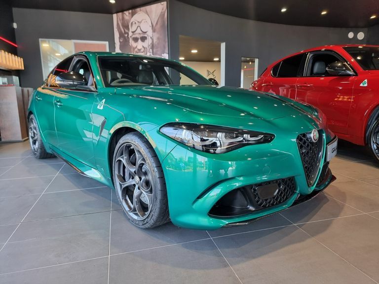 Alfa Romeo Giulia 2.9 V6 Biturbo Quadrifoglio Green