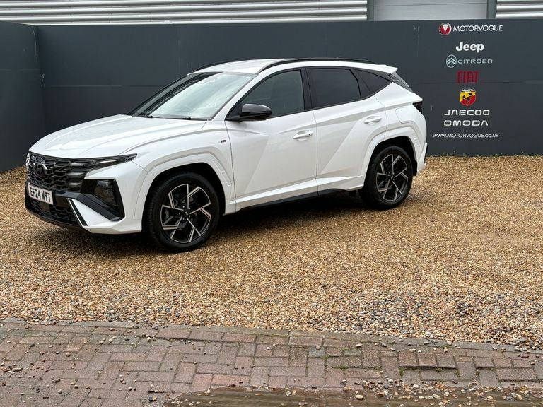 Hyundai Tucson 1.6T N Line EF24WTT White #5