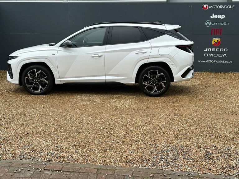Hyundai Tucson 1.6T N Line EF24WTT White #4
