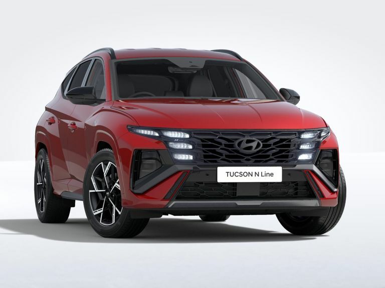 Hyundai Tucson 1.6T 239 Hybrid N Line Edition Red