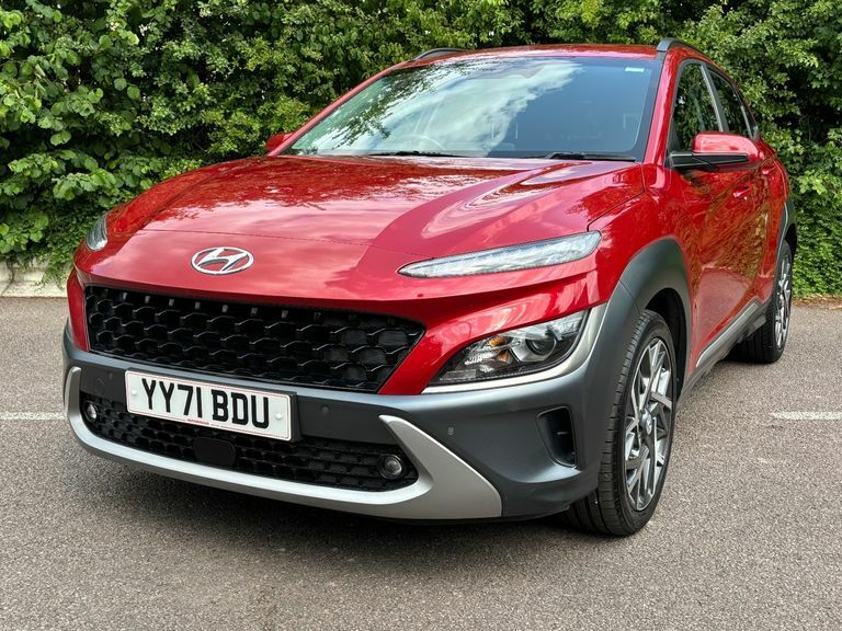 Hyundai Kona 1.6 Gdi Hybrid Premium Dct Red #3