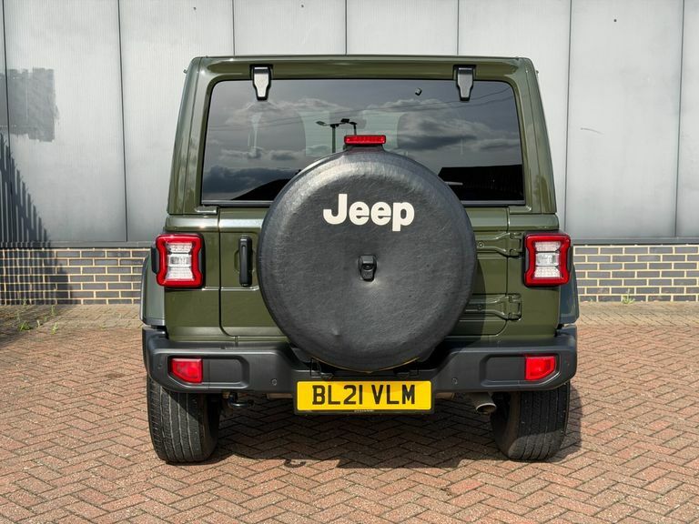 Jeep Wrangler 2.0 Gme Sahara Green #4