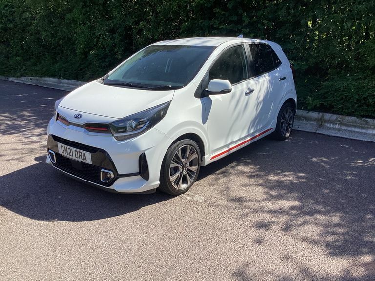 Kia Picanto 1.0T Gdi Gt-line S 4 Seats GM21ORA White #3