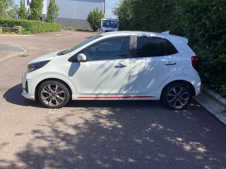 Kia Picanto 1.0T Gdi Gt-line S 4 Seats GM21ORA White #4