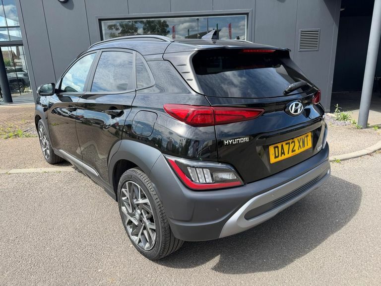 Hyundai Kona 1.6 Gdi Hybrid Premium Dct DA72XWT Black #3